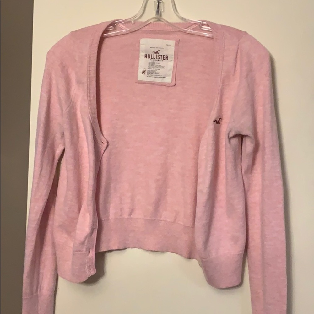 Hollister cropped cardigan